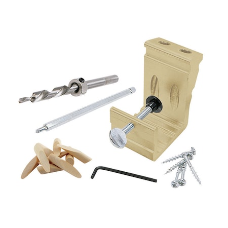 General Tools General Deluxe Pocket Hole Jig Kit 1 pc 850